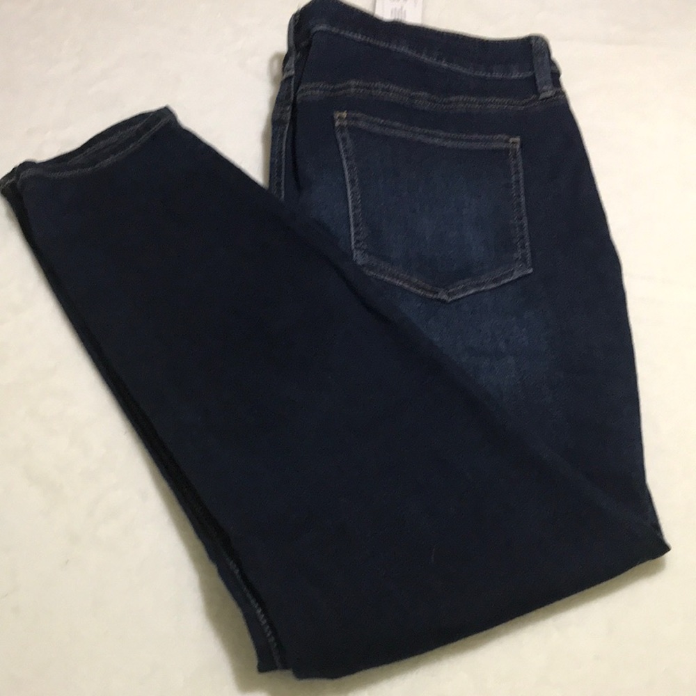 Chico's Dark Blue Ankle Jeans